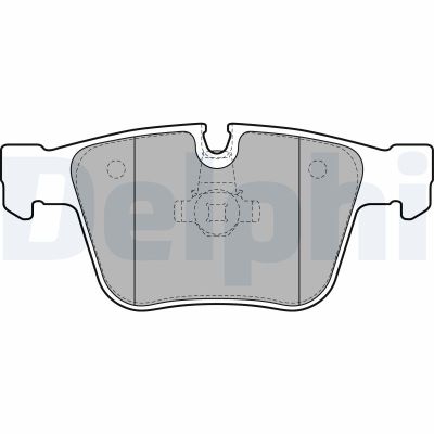 Fren Disk Balata Arka DELPHI LP2115