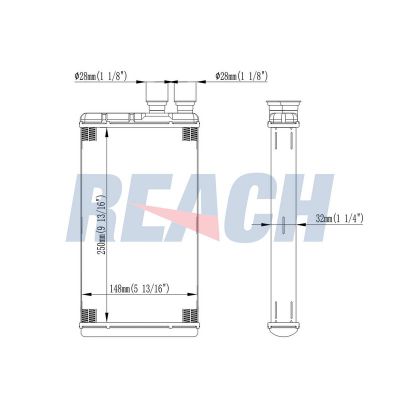 Kalorifer Radyatörü  VEKA 41-1304B