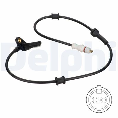 Abs Sensörü Arka Sol Renault Kangoo (F/KC0)(03.2003->)  DELPHI SS20814