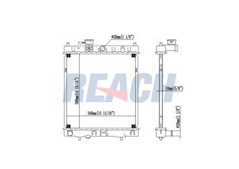 Su Radyatörü  MAHER 10555  2146097B00 214601F516 214601F520 214605F600 214605F615 2146097B15