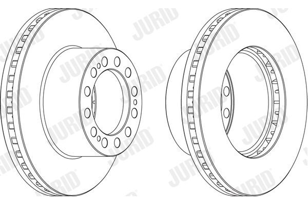Fren Disk Ayna Arka Sağ ve Sol WALBURG WBD1184