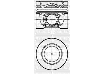 Piston (81.01MM-STD)  YENMAK 31-04341-000  3L107065G001 3L107065AD 03L107065AD 3L107065G 03L107065G 805027001 805027-00-1 37107101G 037 107 101G 3L107065K 03L 107 065 K 3L107065M 03L 107 065 M 3L107065N 03L 107 065 N 3L107065AF 03L 107 065AF 3L107101G 03L107101G