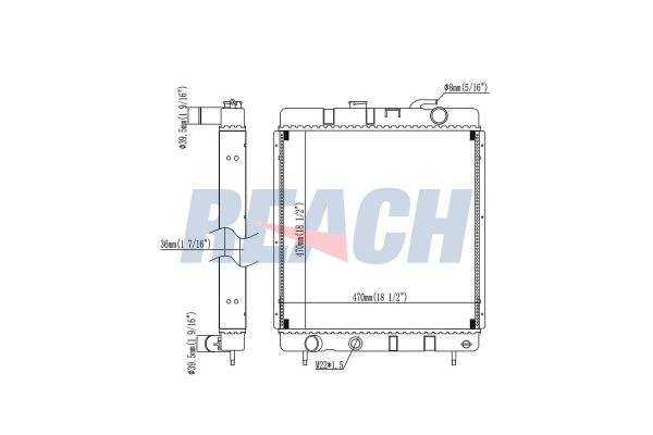 Su Radyatörü  KALE 0401014PS