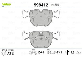 Fren Disk Balata Ön VALEO 598412  34111163227 34111163307 34111165227 1163307 1 163 307 1165227 1 165 227 2229031 2 229 031 2282090 2 282 090 2282166 2 282 166 2282556 2 282 556 3427503 3 427 503 34 11 1 163 307 34 11 1 165 227 34112229031 34 11 2 229 031 34112282090 34 11 2 282 090 34112282166 34 11 2 282 166 34112282556 34 11 2 282 556 34113427503 34 11 3 427 503 34116761252 34 11 6 761 252 6761252 6 761 252