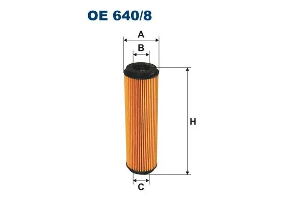 Yağ Filtresi  FILTRON OE 640/8