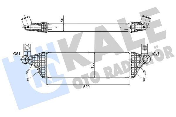 Turbo Radyatörü  KALE 375885
