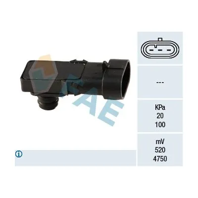 MAP Sensörü  Nissan Almera (G15RA)(12.2012->)  HELLUX HLS8008