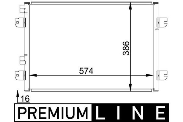 Klima Radyatörü  MAHLE AC 691 000P