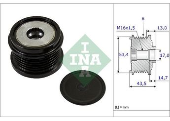 Alternatör Kasnağı  INA 535 0237 10  AV6N10300GE AV6N 10300 GE 1678607 1678608 1684713 1685793 1704769 1707065 1711969 1762377 1873207 2032603 AG9T10300AA AG9T-10300-AA AG9T10300BA AG9T-10300-BA AG9T10300CA AG9T-10300-CA AG9T10300DA AG9T-10300-DA AV6Q10A352AA AV 6Q 10A35 2AA AV6Q10A352AB AV 6Q 10A35 2AB AV6N10300GB AV6N-10300-GB AV6N10300GC AV6N-10300-GC AV6N10300GD AV6N-10300-GD Y66618300A Y666-18-300A Y66618300B Y666-18-300B Y66618300C Y666-18-300C 30285659 30419219 30644799 30659390 31266149 31285399 31285659 31285815 36000909 36001104 36001117 36001501 36002929 36012505