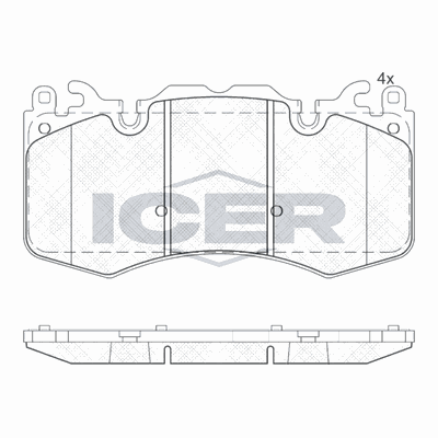 Fren Disk Balata Ön Land Rover Defender (L663)(09.2019->)  AYD 60939A