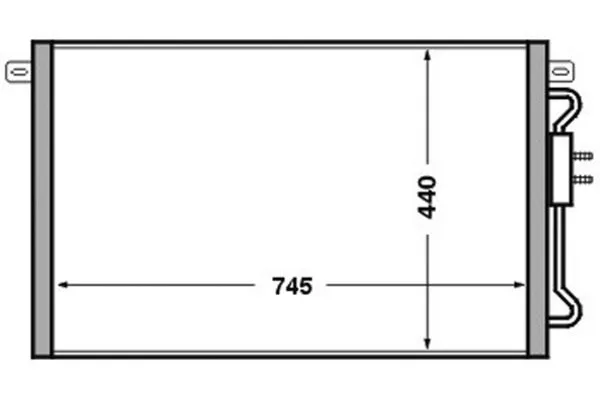 Klima Radyatörü  Chrysler Voyager (RG)(2001->)  FIAT ORJINAL K05072262AB