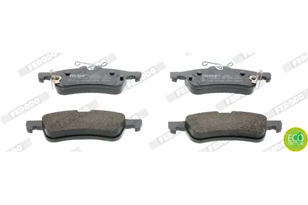 Fren Disk Balata Arka Toyota Yaris (KSP9/SCP9/NLP9)(2006->)  FERODO FDB4041