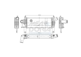 Turbo Radyatörü  ORİS 312-4835  14461EB360