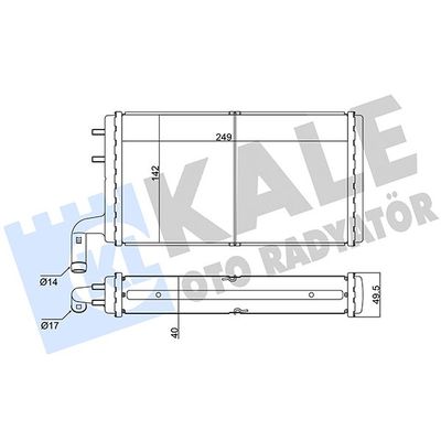 Kalorifer Radyatörü  ORİS KFI007036