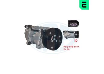 Klima Kompresörü  ERA 670056  1J0820805L 1J0820803A 1J0 820 803 A 1J0 820 805 L 7M0820803R 7M0 820 803 R
