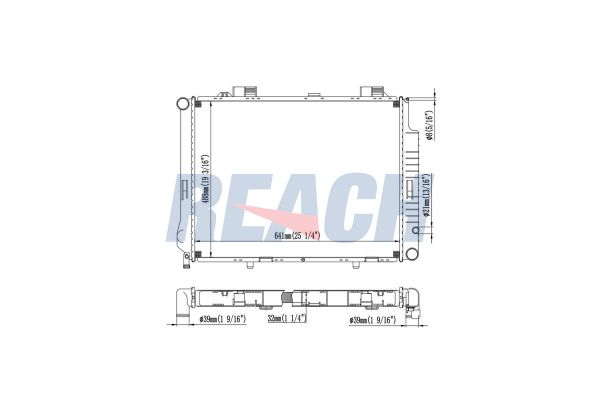 Su Radyatörü  BEHR 8MK 376 710-234