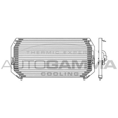 Klima Radyatörü  Toyota Carina (T19)(1995->)  MAHLE AC 202 000S