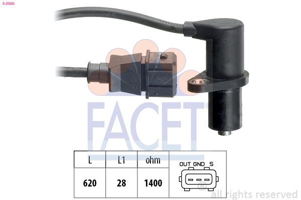 Eksantrik Devir Sensörü  NGK 81264