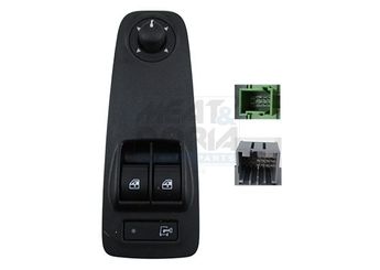 Cam Açma Düğmesi Ön Sol GVA 8027006  735532905 1608705680 1606921480 0735532905