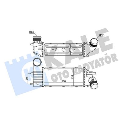 Turbo Radyatörü  KALE 352285