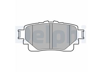 Fren Disk Balata Arka DELPHI LP3599  446642090 446648170 0446648170 4466F4020 04466F4020 4466V2010 04466V2010 T04466F402 446602430 0446602430 0446642090