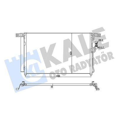 Klima Radyatörü  KALE 345440
