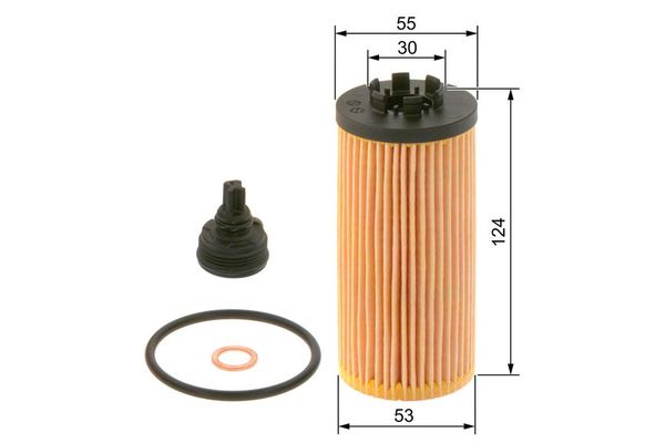 Yağ Filtresi  MINI Mini 5-kapı (F55)(2014->)  BOSCH F 026 407 277