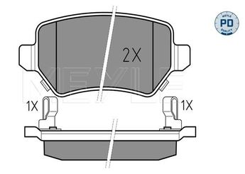 Fren Disk Balata Arka KRAFTVOLL 07010022  