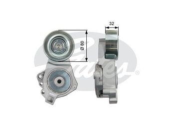 Vantilatör Kayış Gergi Rulmanı  GATES T39098  1345A078 MD367192