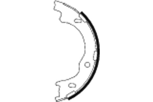 Fren Pabuçlu Balata Arka TEXTAR 91068100