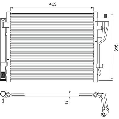 Klima Radyatörü  Hyundai i30 (FD)(06.2007->)  VALEO 814070