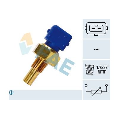 Hararet Müşürü  Ford Fiesta 3/5 Kapı (1996->)  KLF 800027