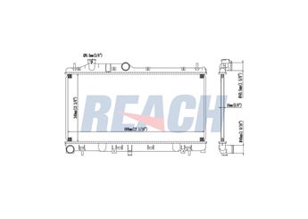 Su Radyatörü  MAHER 14681  45111AG010 45111-AG010 45111AG011 45111-AG011 45119AG010 45119-AG010 45119AJ030 45119-AJ030 45119FG050 45119-FG050 45119SC010 45119-SC010 45119AJ010 45119GA010 X4511AG011