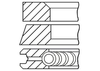 Segman (79.50MM-STD)  GOETZE 06-109800-00  06-109800-00