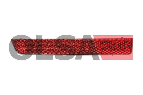 Tampon Reflektörü Arka Sol Fiat Doblo (152) Panorama (12.2014->)  DEKAR DK1810