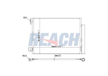 Klima Radyatörü  ORİS CRN454020  921006843R 8660003626 8660003630 921001908R 921006454R