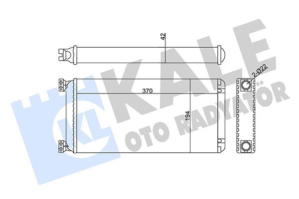 Kalorifer Radyatörü  KALE 353855