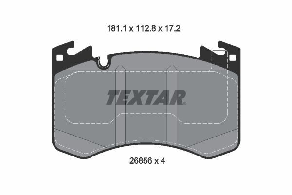 Fren Disk Balata Ön Land Rover Range Rover Sport (L461)(2022->)  LPR 05P2434