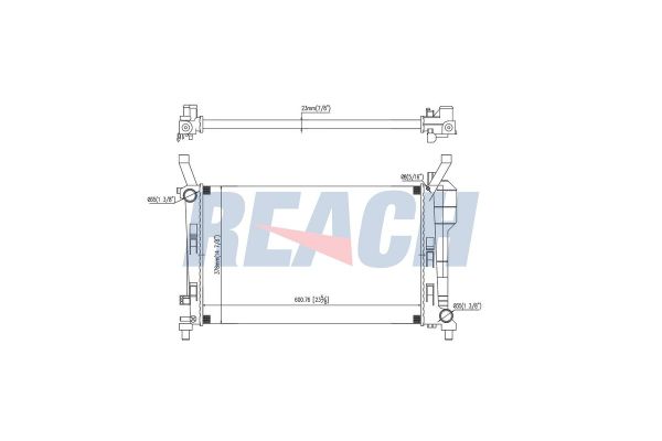 Su Radyatörü  BEHR CR 660 000P