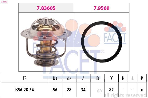 Termostat  Toyota HI-ACE (1996->)  MAGNETI MARELLI 359001200460
