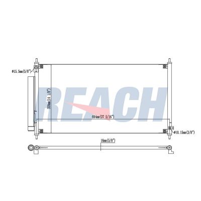 Klima Radyatörü  MAHER 10874