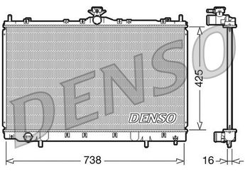 Su Radyatörü  DENSO DRM45012  DRM45012 1350A198 MN171216 MR993566