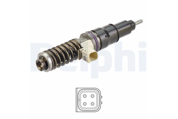 Enjektör  DELPHI BEBE4D44001-12B1