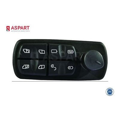 Cam Açma Düğmesi Ön Sol MCAR AN-5504