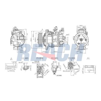 Klima Kompresörü  Audi A1 Sportback (8XF)(11.2014->)  VOLKSWAGEN ORJINAL 5Q0816803F