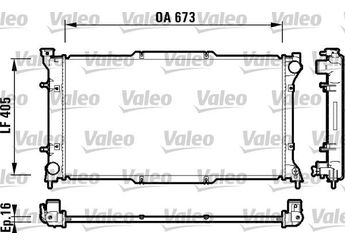 Su Radyatörü  VALEO 734158  19010 45199AC070 45199-AC070 45199AC071 45199-AC071
