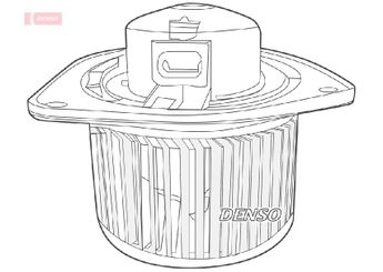 Kalorifer Motoru  DENSO DEA13003  DEA13003 5987200