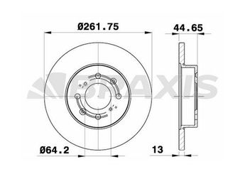 Fren Disk Ayna Ön Sağ ve Sol BRAXIS AE0086  SDB100500