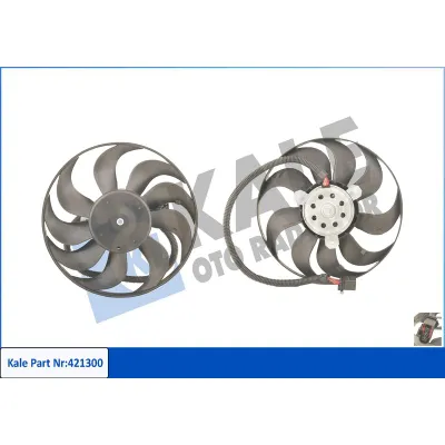 Radyatör Fan ve Motoru  Skoda Octavia Combi (1U5)(1998->)  KALE 421300