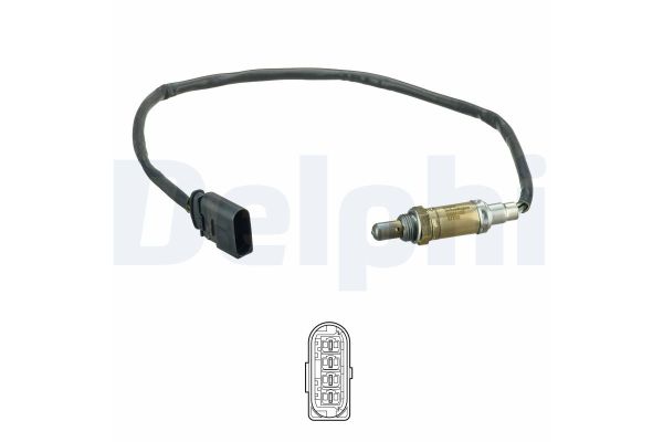Oksijen (Lambda) Sensörü  Seat Alhambra (7V8)(01.1996->)  DELPHI ES21120-12B1